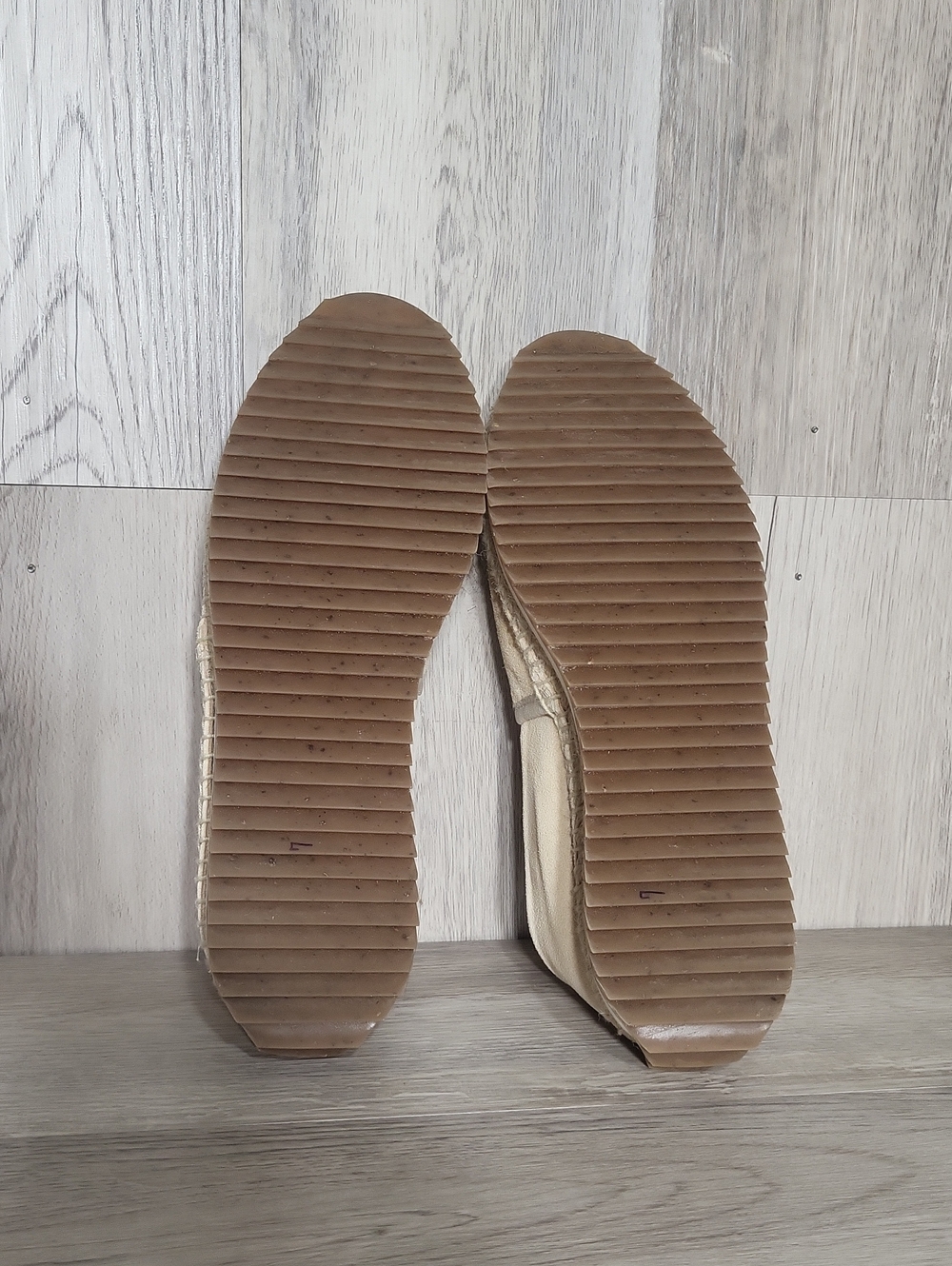 Rag & Bone Macadamia Suede Espadrille Runner Flats Slip On Handmade Spain 38.5 - Picture 5 of 8